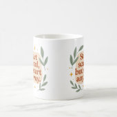 Start scared, but start anyway - Mug Kaffeetasse (Mittel)