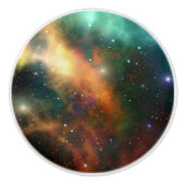 Start Sky Milky Way Stars Universe Keramikknauf (Vorderseite)