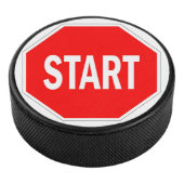 Start-Straßenverkehrszeichen Eishockey Puck (3/4)