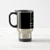 START-Taste Retro-8-Bit-Pixel-Art-Gamer-Gaming Reisebecher (Links)