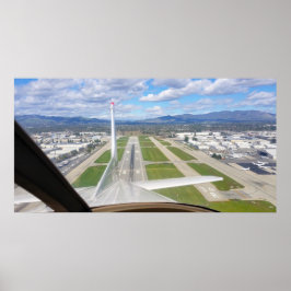 Start vom Flughafen Van Nuys Poster