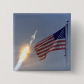 Start von Apollo 11 Button (Vorderseite)