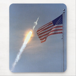 Start von Apollo 11 Mousepad