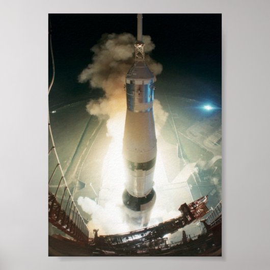 Start von Apollo 17 Poster (Vorne)