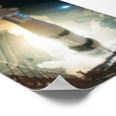 Start von Apollo 17 Poster (Ecke)