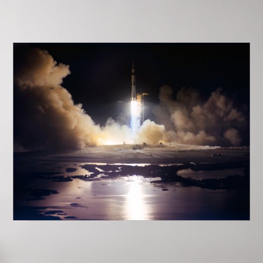 Start von Apollo 17 Poster (Vorne)