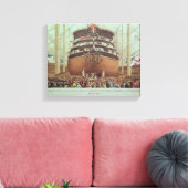 Start von H.M.S. Royal Albert, Screw Steamer Leinwanddruck (Insitu (Wohnzimmer))