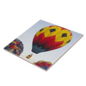Start von Heißluftballons Fliese (Seite)