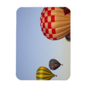 Start von Heißluftballons Magnet (Vertikal)