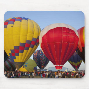 Start von Heißluftballons Mousepad