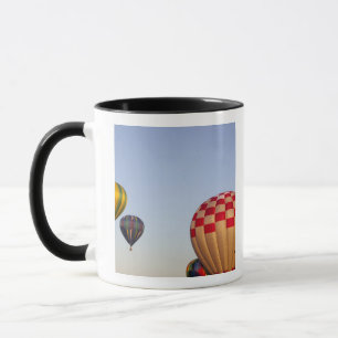 Start von Heißluftballons Tasse