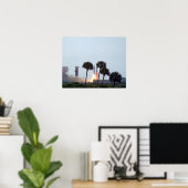 Start von Mercury Atlas 9 Raketenfotos Poster (Heimbüro)