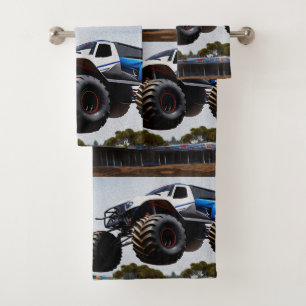 Start von Monster Truck, Badhandtuch Set