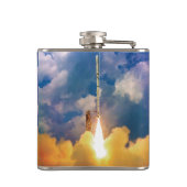 Start von NASA-Scout-Raketen Flachmann (Rückseite)