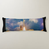 Start von NASA-Scout-Raketen Seitenschläferkissen (Rückseite)