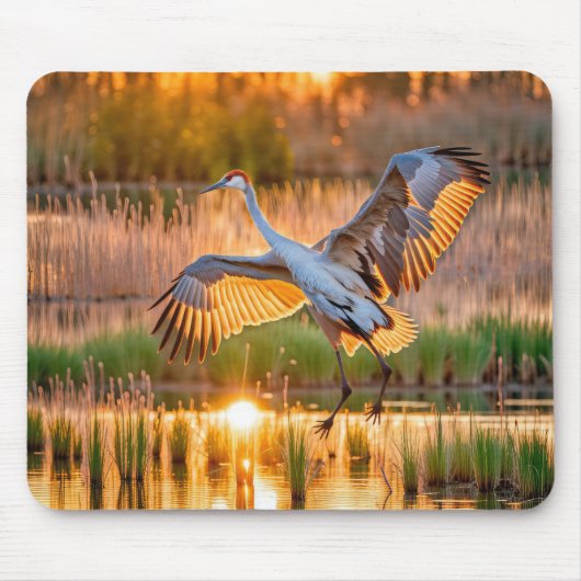 Start von SandHill Crane Mousepad (Vorne)