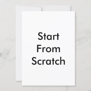 Start von Scratch