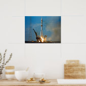 Start von Soyuz (Apollo-Soyuz-Test-Projekt) Poster (Küche)