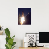 Start von Space Shuttle Discovery (STS-102) Poster (Heimbüro)