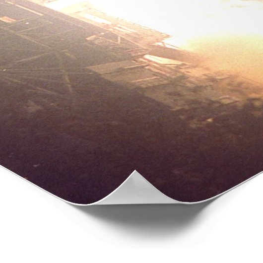 Start von Space Shuttle Discovery (STS-102) Poster (Ecke)