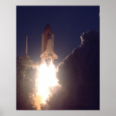 Start von Space Shuttle Discovery (STS-102) Poster (Vorne)