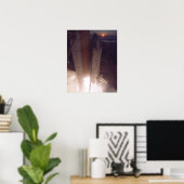 Start von Space Shuttle Discovery (STS-102) Poster (Heimbüro)