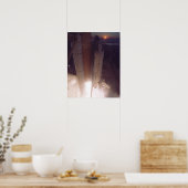 Start von Space Shuttle Discovery (STS-102) Poster (Küche)