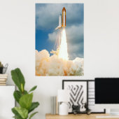 Start von Space Shuttle Discovery (STS-114) Poster (Heimbüro)