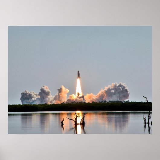 Start von Space Shuttle Discovery (STS-114) Poster (Vorne)