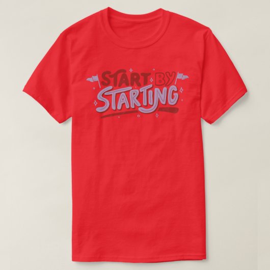 Start von Tobe Fonseca T-Shirt (Design vorne)
