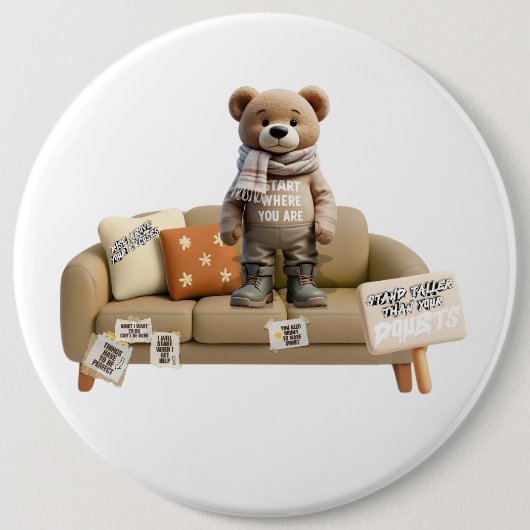 Start Where You Are Button (Vorderseite)