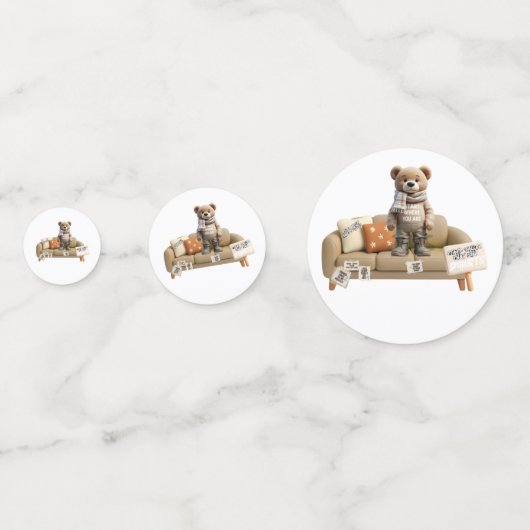 Start Where You Are Confetti Konfetti (Rückseiten)