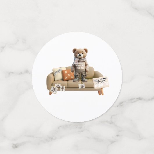 Start Where You Are Confetti Konfetti (Klein Vorderseite)