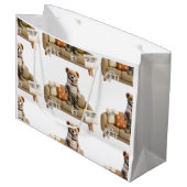 Start Where You Are Gift Bag Große Geschenktüte (Vorderseite Schrägansicht)