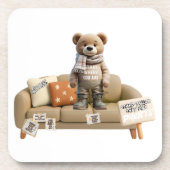 Start Where You Are Hard plastic coaster Getränkeuntersetzer (Vorderseite)