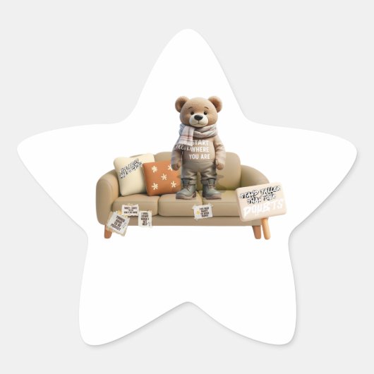 Start Where You Are Sticker (Vorderseite)