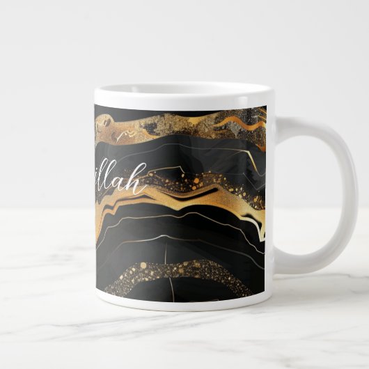 Start With Bismillah Jumbo-Tasse (Rechts)