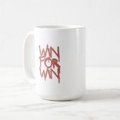 Start Your Day Winning – Play Life Like a Game! Kaffeetasse (Vorderseite Links)