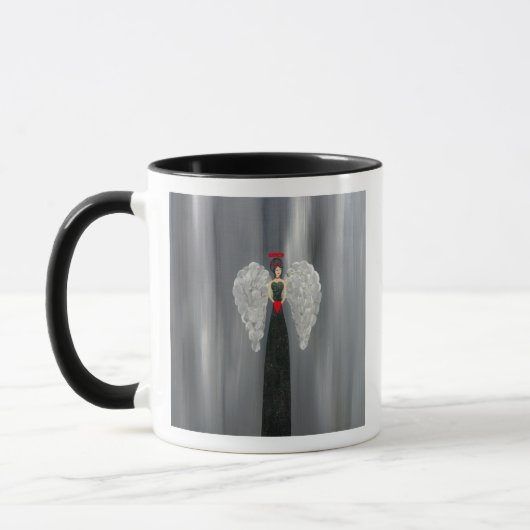 Start your day with this beautiful angel mug.  tasse (Links)