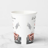 Start Your Engine Any Age Birthday  Pappbecher (Links)