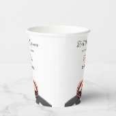 Start Your Engine Any Age Birthday  Pappbecher (Rechts)