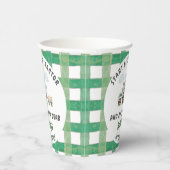 Start Your Tractor 1st Birthday Pappbecher (Rechts)