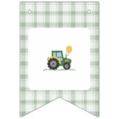 Start Your Tractor Birthday Bunting Flag Wimpelkette (Erste Fahne)