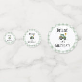 Start Your Tractor Table Confetti Konfetti (Vorderseiten)