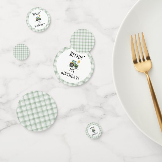 Start Your Tractor Table Confetti Konfetti (Gruppe)