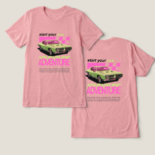 Starte Dein Abenteuer T-Shirt Tri-Blend Shirt