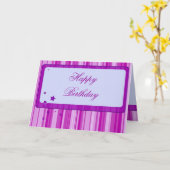 Started Birthday Card Karte (Gelbe Blume)