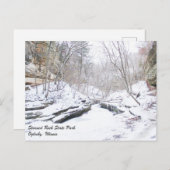 Started Rock Staat Park Postcard Postkarte (Vorne/Hinten)