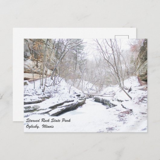 Started Rock Staat Park Postcard Postkarte (Vorne/Hinten)