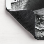 Starten des Edmund Fitzgerald 6-8-1958 (#1) Mousepad (Ecke)